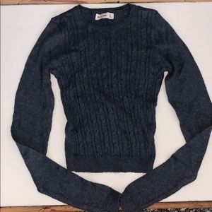 Abercrombie Sweater : Navy Blue